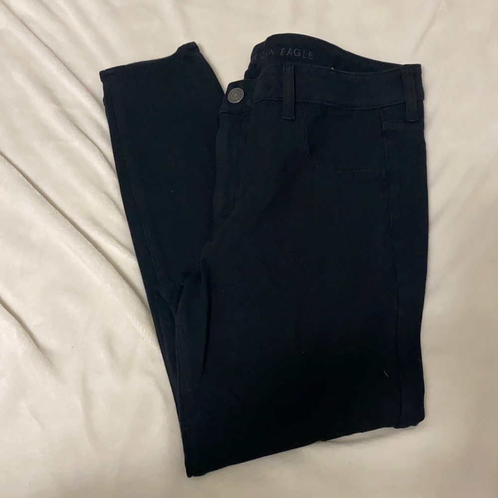 AE Black Jeggings
